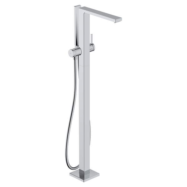 hansgrohe Tecturis E Floor Standing Single Lever Bath Mixer   Chrome