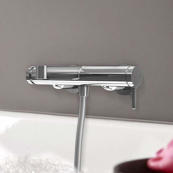 hansgrohe Finoris Single Lever Bath Mixer for Exposed Installation   Chrome - Image 3