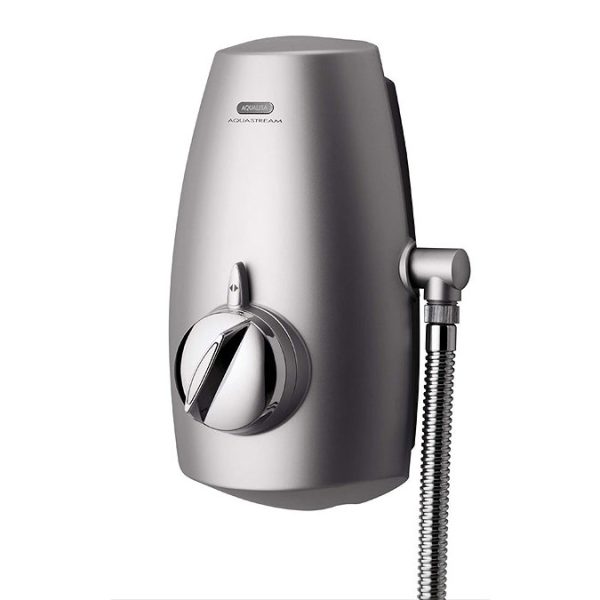 Aqualisa   Aquastream Thermo Power Shower with Adjustable Head   Satin Chrome - Image 3