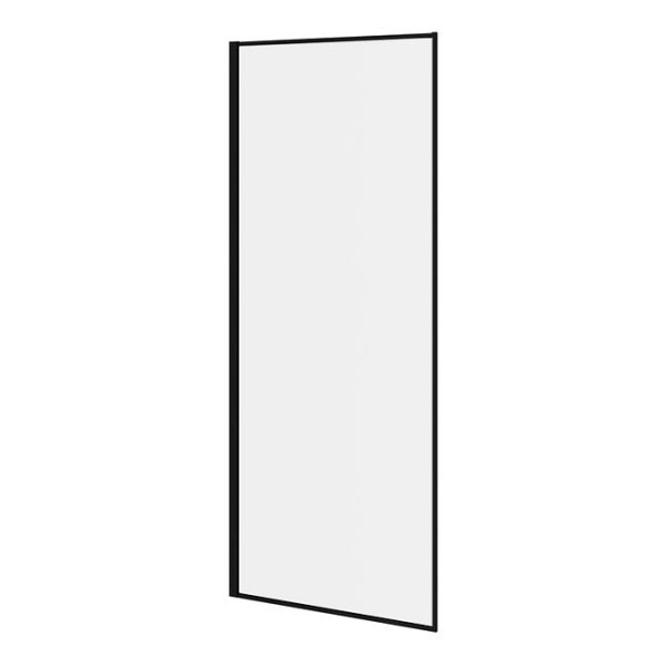 Arezzo 1400 x 900 Wet Room (incl. 800mm Square Matt Black Framed Screen + White Tray) - Image 3