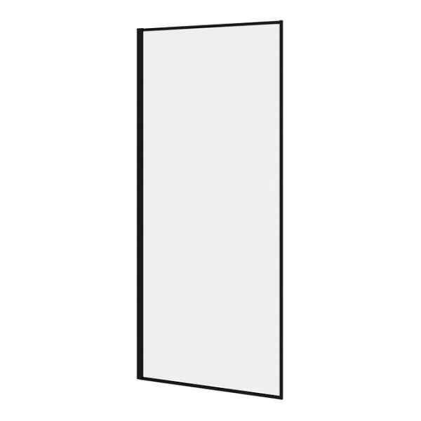 Arezzo 1600 x 800 Wet Room (incl. 900mm Square Matt Black Framed Screen + White Tray) - Image 3