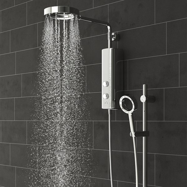 AQUAS AquaMax Flex Manual X Jet 9.5KW White Electric Shower - Image 5
