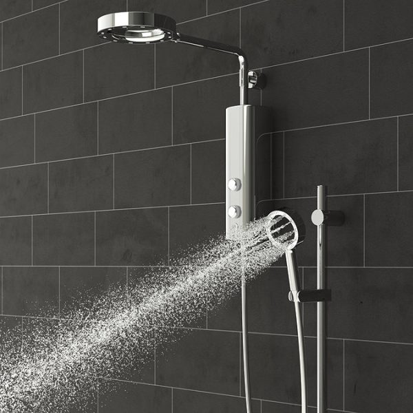 AQUAS AquaMax Flex Manual X Jet 9.5KW Black Electric Shower - Image 6