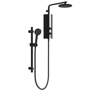 AQUAS AquaMax Flex Manual Eco 9.5KW Matt Black Electric Shower