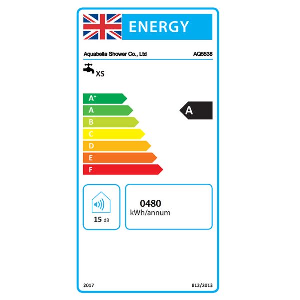 AQUAS Indulge Touch Flex Smart 9.5KW Chrome Electric Shower - Image 2