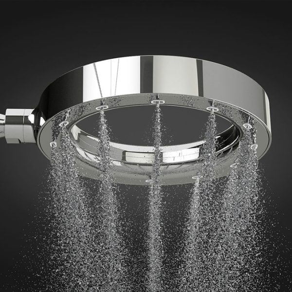 AQUAS Indulge Touch Inline X Jet 9.5KW Chrome Electric Shower - Image 4