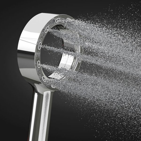 AQUAS Indulge Touch Inline X Jet 9.5KW Chrome Electric Shower - Image 5
