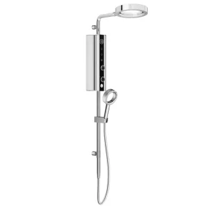 AQUAS Indulge Touch Inline X Jet 9.5KW Chrome Electric Shower