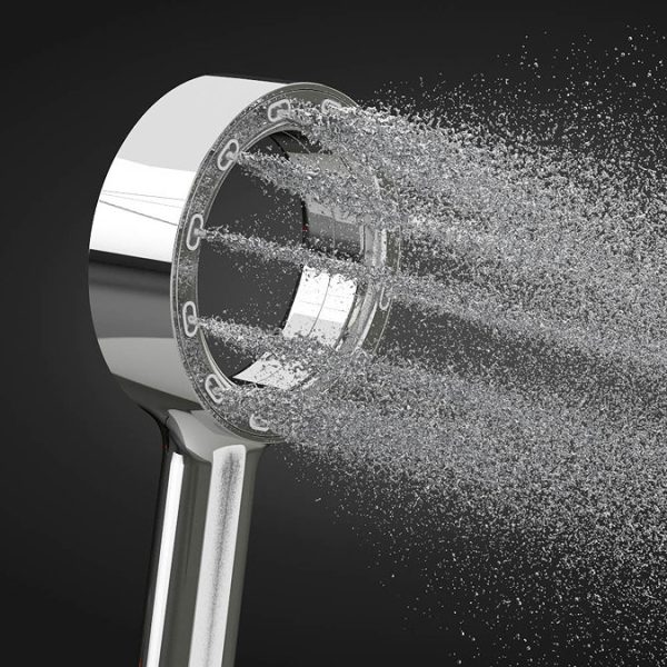 AQUAS XJET 200 Thermostatic Shower System   Chrome - Image 3