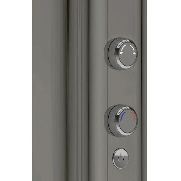AQUAS AquaMax Flex Manual Smart 9.5KW Gunmetal Grey Electric Shower - Image 3