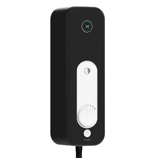 AQUAS Spa Fit 9.5kw 1 Outlet Matt Black Electric Shower - Image 3