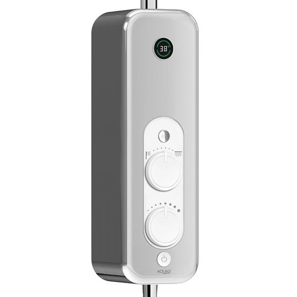 AQUAS Spa Flex 9.5kw 2 Outlet Full Chrome Electric Shower - Image 4