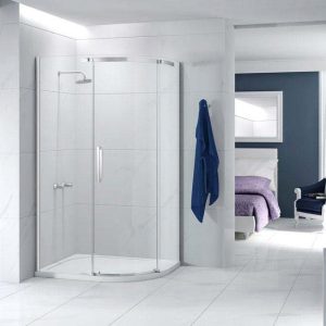 Merlyn Ionic Essence Frameless 1200 x 900mm 1 Door Offset Quadrant Enclosure