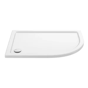 Aurora 1200 x 800mm RH Anti Slip Offset Quadrant Shower Tray