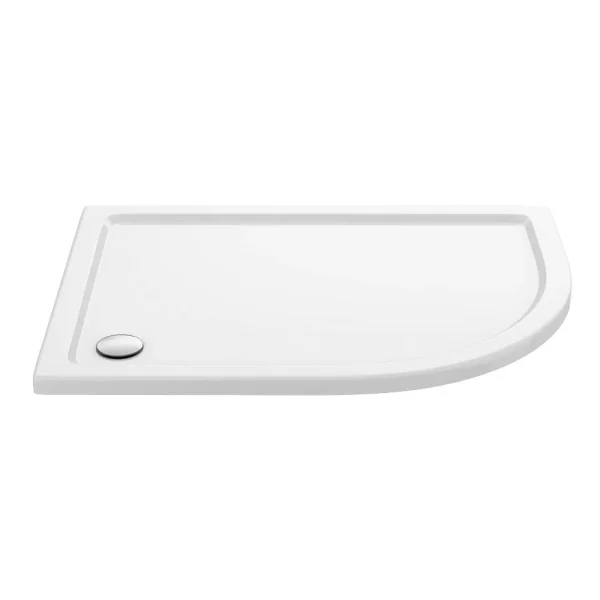 Aurora 1200 x 800mm RH Anti Slip Offset Quadrant Shower Tray