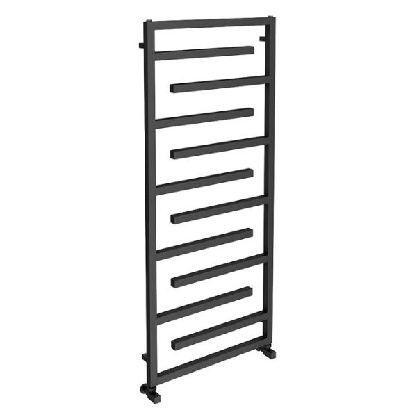 Arezzo Anthracite 1380 x 600mm Designer Towel Rail - Image 3