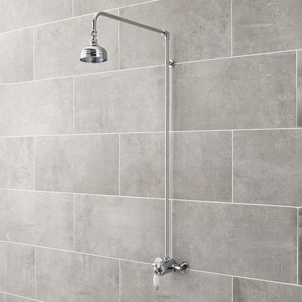 Ultra Nostalgic Manual Shower Valve + Rigid Riser Kit - Image 3
