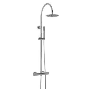 Hudson Reed Luxury Round Thermostatic Bar Valve & Shower Kit