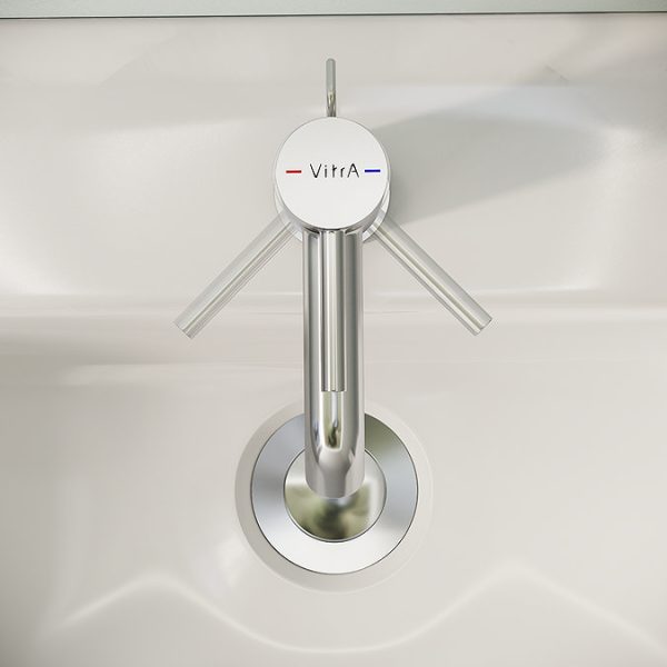 VitrA   Minimax S Monobloc Basin Mixer with Pop up Waste   Chrome - Image 6