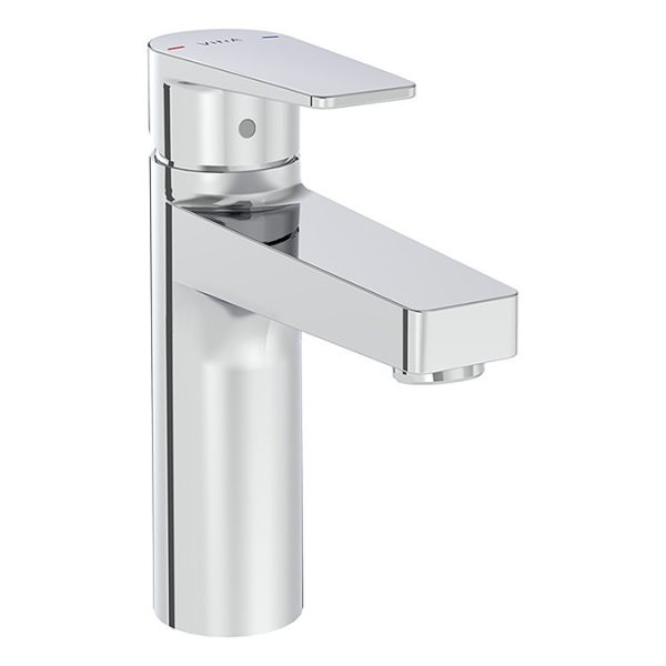 VitrA Flow Square Large Basin Mixer   Chrome - Image 2