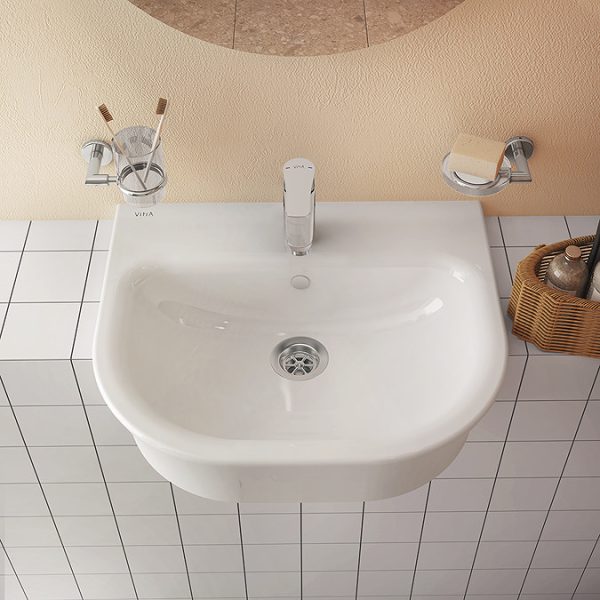 VitrA Tyde Modern Mono Basin Mixer   Chrome - Image 4