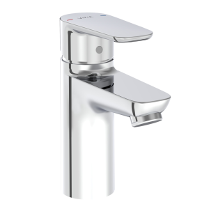 VitrA Flow Soft Round Standard Basin Mixer   Chrome