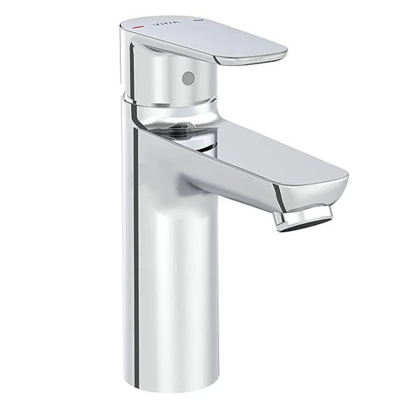 VitrA Flow Soft Large Basin Mixer   Chrome - Image 2