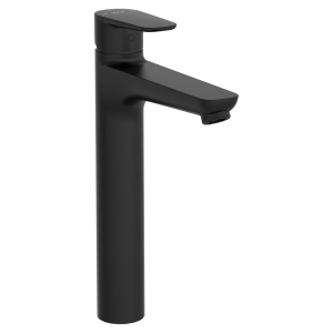 VitrA Flow Soft Tall Monobloc Basin Mixer   Matt Black
