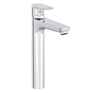 VitrA Flow Soft Tall Monobloc Basin Mixer   Chrome