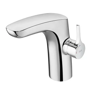 Roca Insignia Cold Start Basin Mixer with Click Clack Waste   Chrome