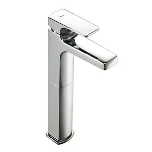 Roca Escuadra Tall Smooth Body Basin Mixer