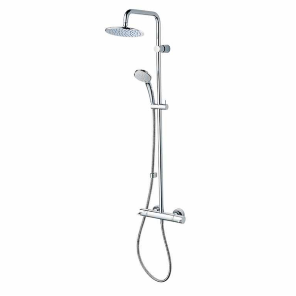 Ideal Standard Concept Freedom 2 Outlet Exposed Thermostatic Mixer Shower