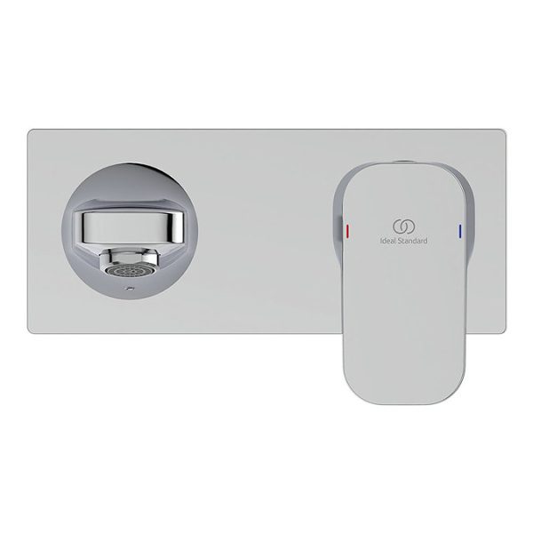 Ideal Standard Tonic II 180mm Spout Wall Mounted Basin Mixer - Image 3