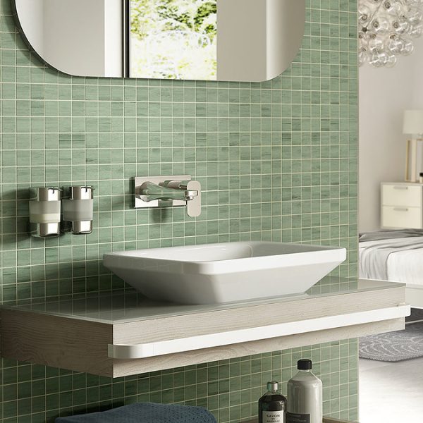 Ideal Standard Tonic II 180mm Spout Wall Mounted Basin Mixer - Image 4