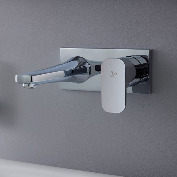 Ideal Standard Tonic II 225mm Spout Wall Mounted Basin Mixer - Image 5