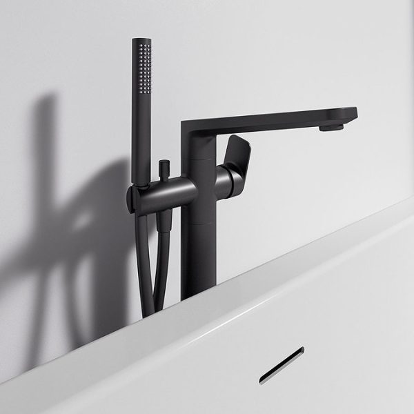 Ideal Standard Silk Black Tonic II Freestanding Bath Shower Mixer - Image 7