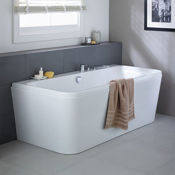 Ideal Standard Tonic II Single Lever 3 Hole Bath Shower Mixer with Spout - Image 2