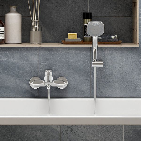 Ideal Standard Tesi Single Lever Exposed Bath Shower Mixer - Image 4