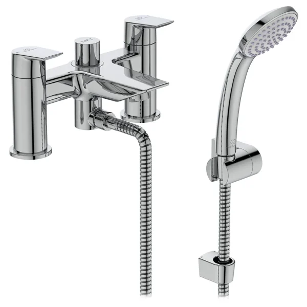 Ideal Standard Tesi 2 Hole Dual Control Bath Shower Mixer