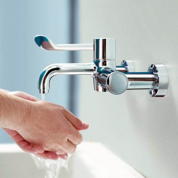 Armitage Shanks Markwik 21+ Panel Mounted Thermostatic Lever Mixer Detachable Spout - Image 2