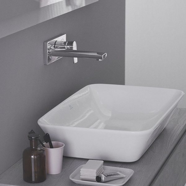 Ideal Standard Edge Single Lever Wall Mounted Basin Mixer - Image 6