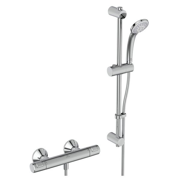 Ideal Standard Ceratherm T25 Exposed Thermostatic Shower Mixer Pack - Image 7