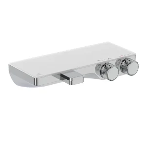 Ideal Standard Ceratherm S200 Exposed Thermostatic Wall Mounted Shelf Bath Shower Mixer