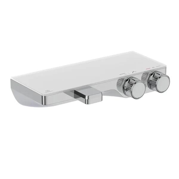 Ideal Standard Ceratherm S200 Exposed Thermostatic Wall Mounted Shelf Bath Shower Mixer