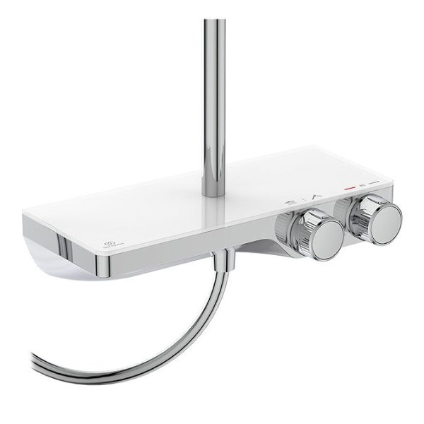 Ideal Standard Ceratherm S200 Exposed Thermostatic Shelf Shower System - Image 5