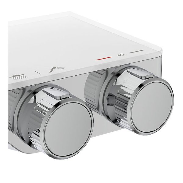 Ideal Standard Ceratherm S200 Exposed Thermostatic Shelf Shower System - Image 7