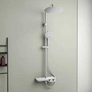 Ideal Standard Ceratherm S200 Exposed Thermostatic Shelf Shower System