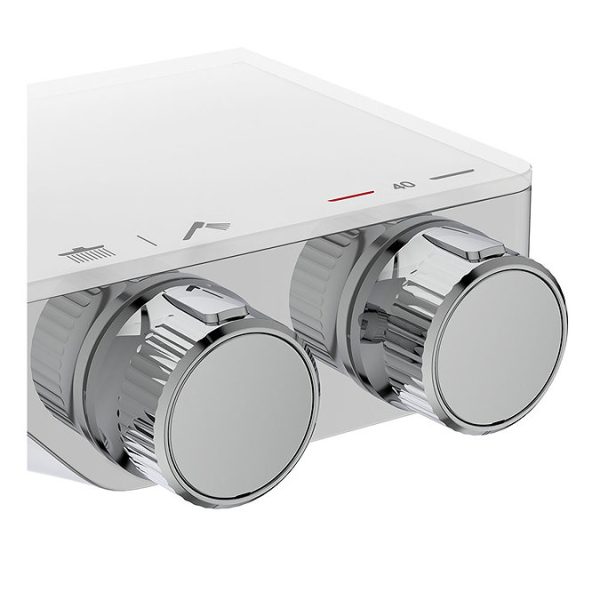 Ideal Standard Ceratherm S200 Exposed Thermostatic Shelf Shower System - Image 10