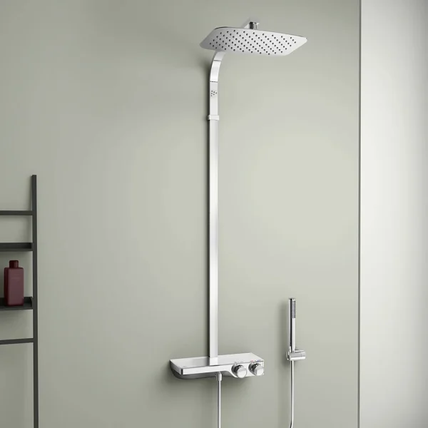 Ideal Standard Ceratherm S200 Exposed Thermostatic Shelf Shower System