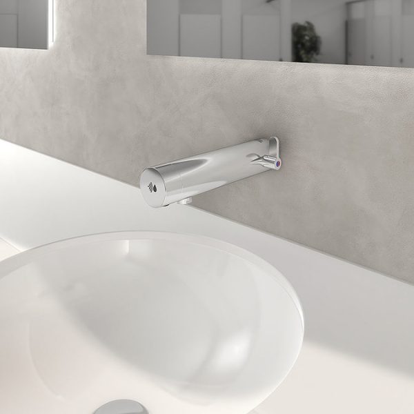 Armitage Shanks Sensorflow E Touchless Panel Mounted Basin Mixer with Temperature Control (Battery) - Image 2